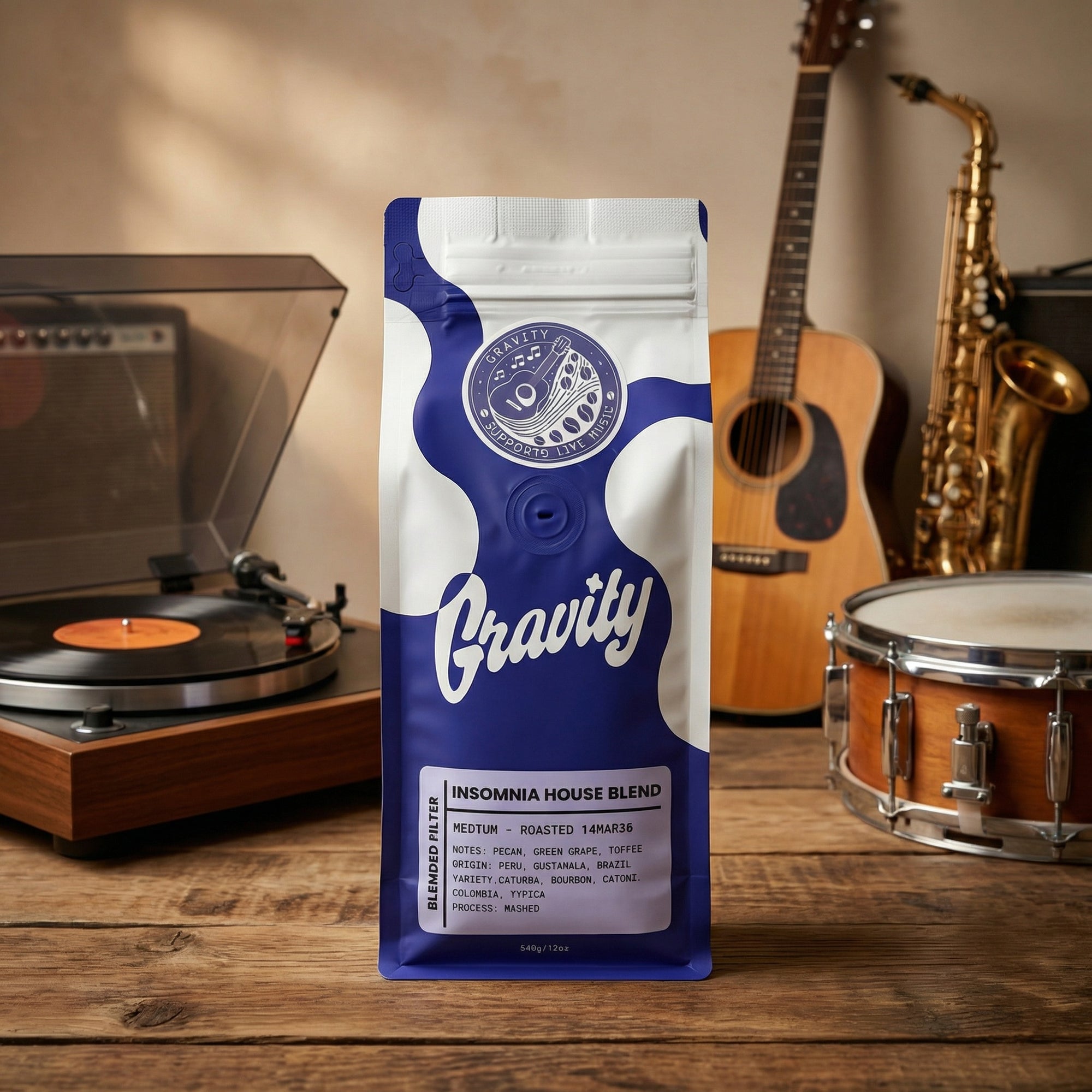 Filter Blend: Peru, Guatemala, Brazil - Insomnia House Blend